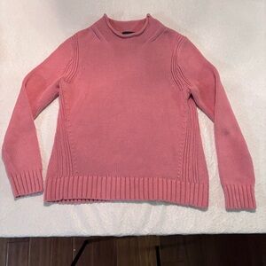 JCrew Always 1988's Rollneck 100% Cotton Fisherman Coastal Grandma Sweater, Sz S